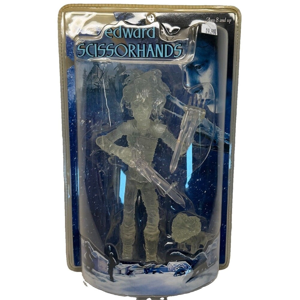 Mezco Edward Scissorhands Ice Sculpture Figure NIB 2005